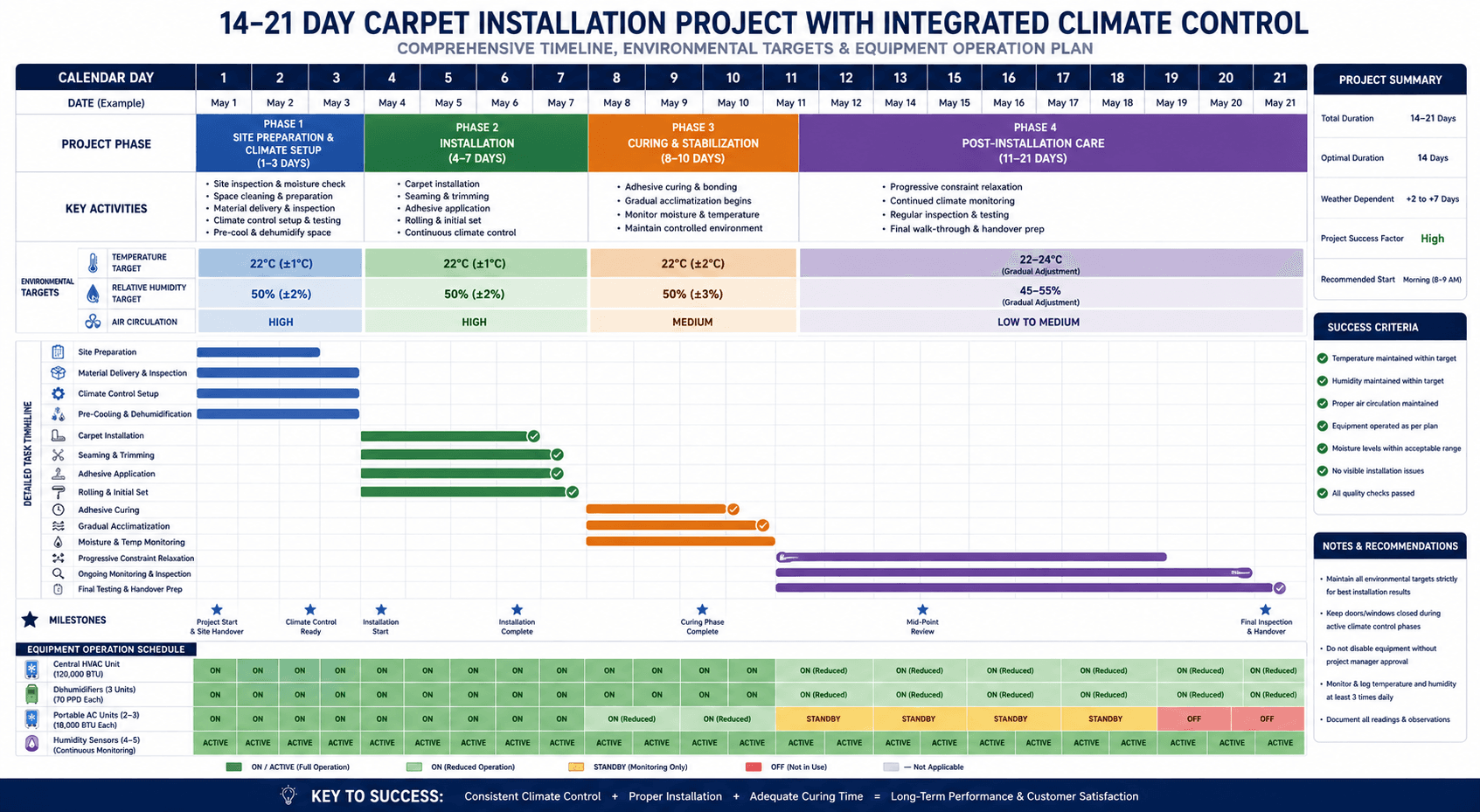 Blog 7 climate-phase installation timeline