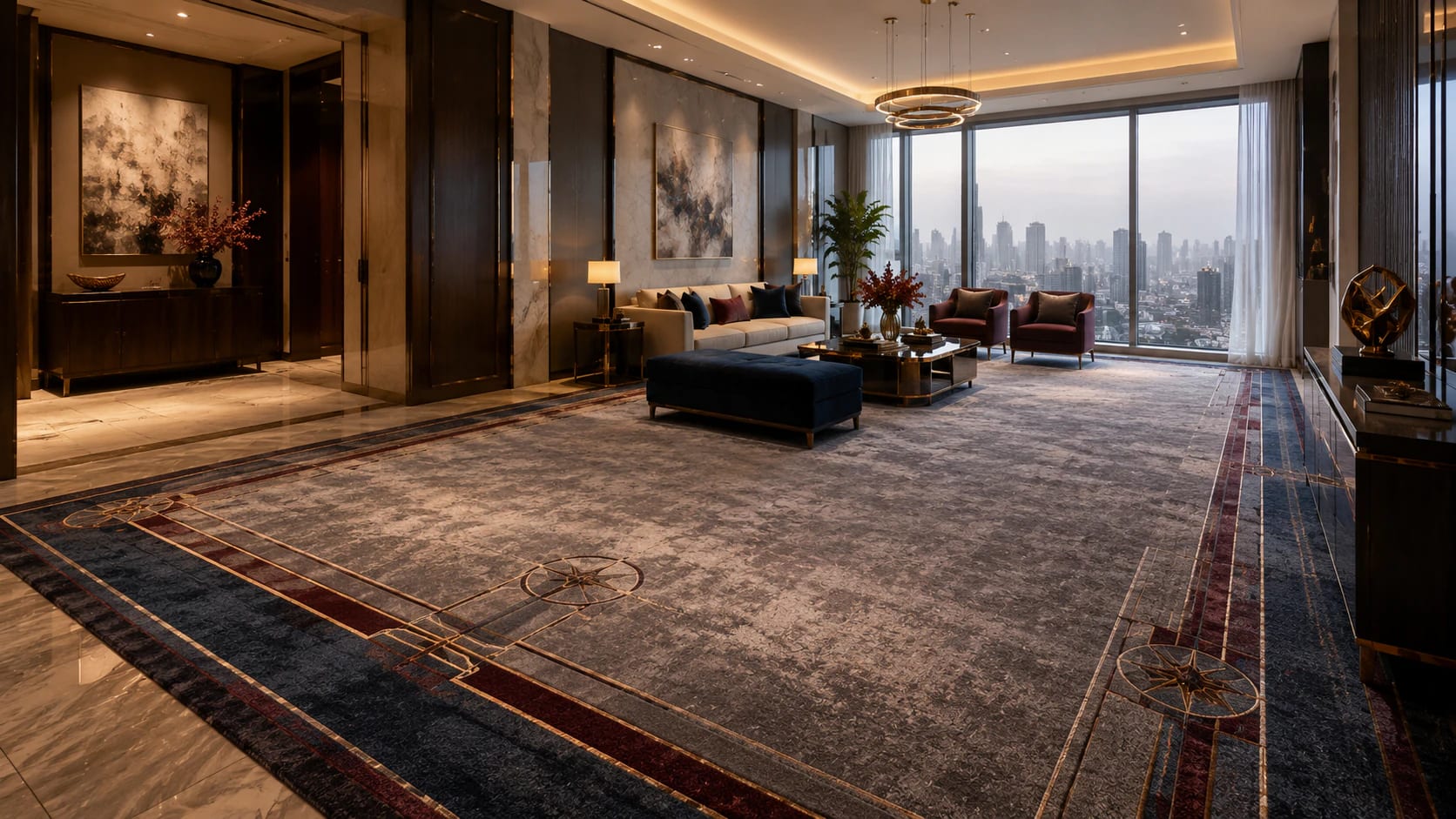 Luxury Residential Carpet Planning Guide - Mumbai High-Rise