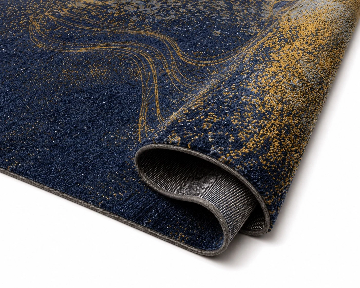 Glitter hotel carpet roll detail showing pile texture and backing