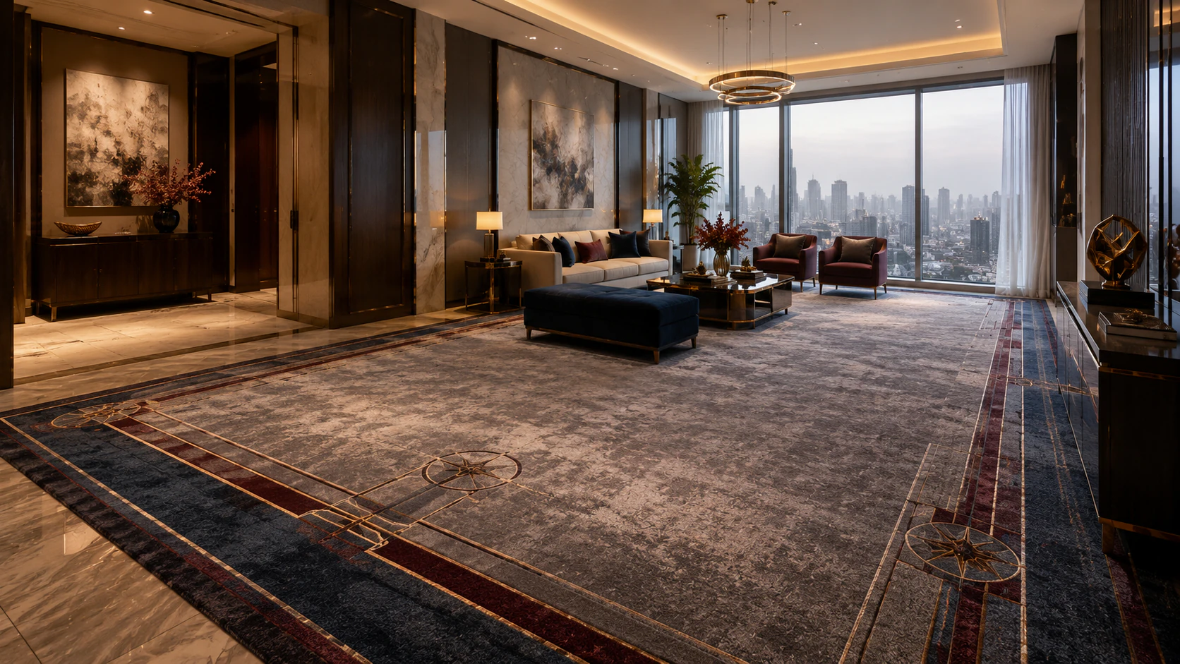 Luxury Residential Custom Carpet: Mumbai High-Rise Guide